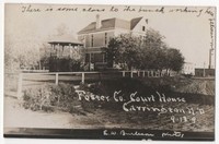Old Photo of a Home in Carrington, ND
