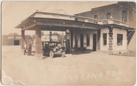 Old Photo of Gas Station